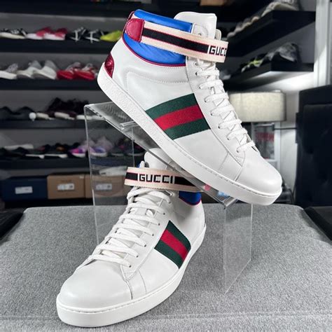 gucci ace fire sneakers|gucci ace high top sneakers.